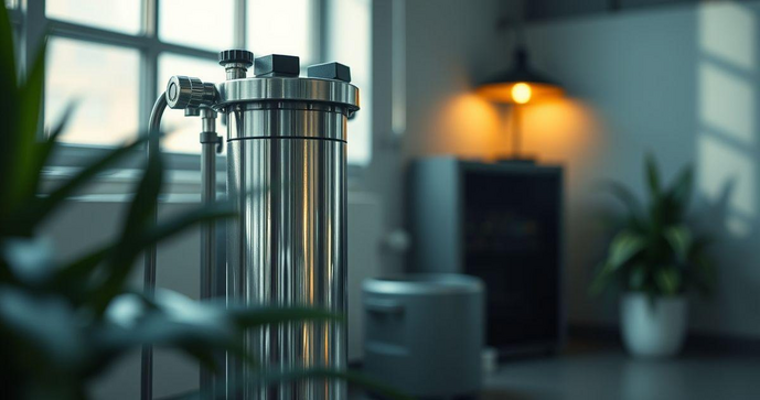 Filtro de &Aacute;gua Inox Industrial Eficiente