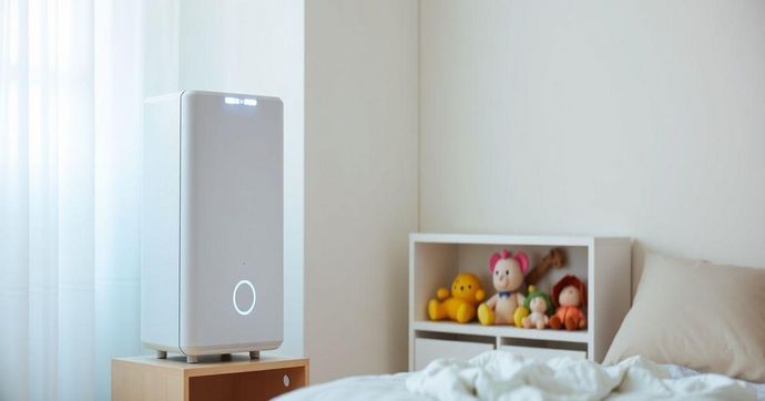 Purificador de ar infantil: sa&uacute;de e conforto