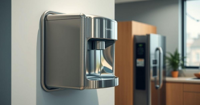 Purificador de Água Gelada de Parede Inox é a Solução Ideal para sua Cozinha