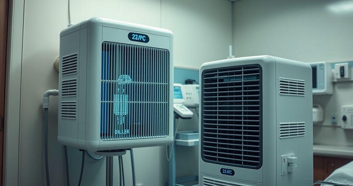 Purificador de Ar Hospitalar Eficiente