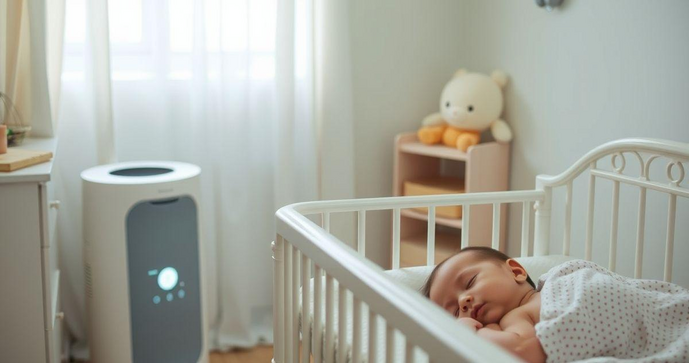 Purificador de ar para bebê é essencial para garantir um ambiente saudável e seguro para o seu pequeno