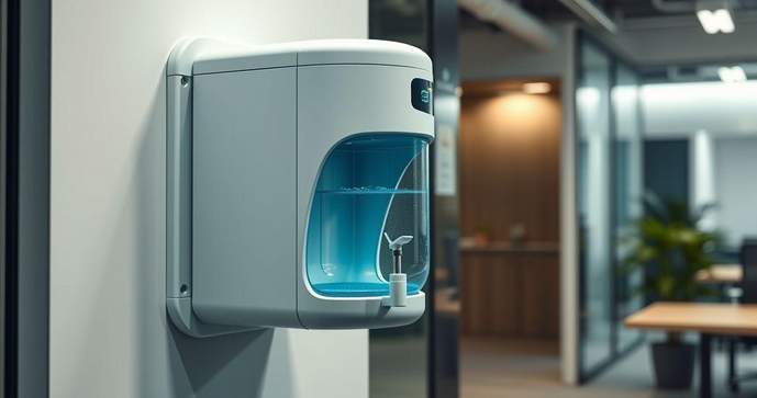 Bebedouro industrial de parede &eacute; a solu&ccedil;&atilde;o ideal para ambientes corporativos e comerciais