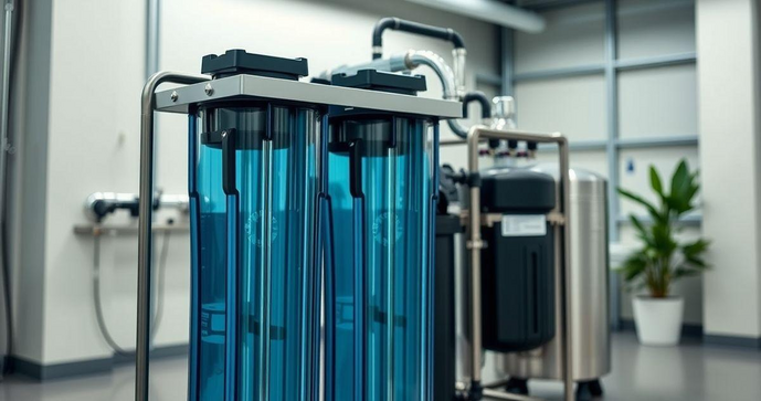 Purificador de &aacute;gua el&eacute;trico industrial para efici&ecirc;ncia e qualidade