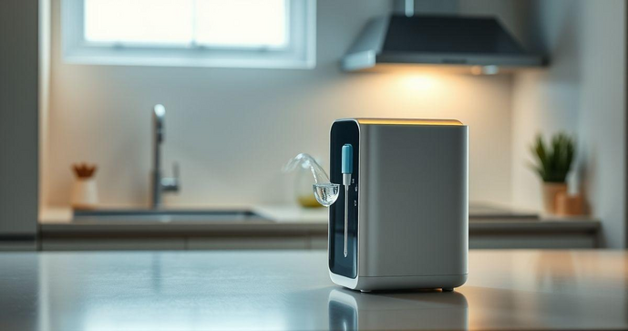Purificador de agua eletrico pequeno ideal para sua casa