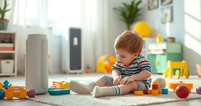 Purificadores de Ar Infantil para um Ambiente Saud&aacute;vel e Seguro